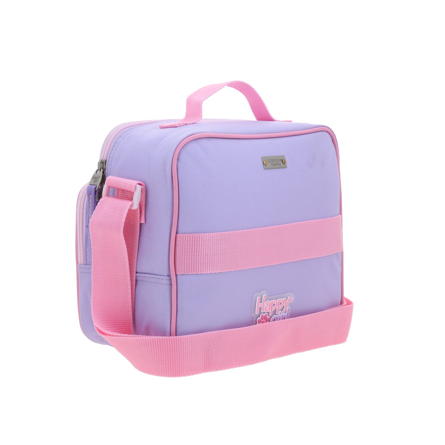 Lonchera Escolar Happy Girl Uva con Forro Térmico | Chenson 3