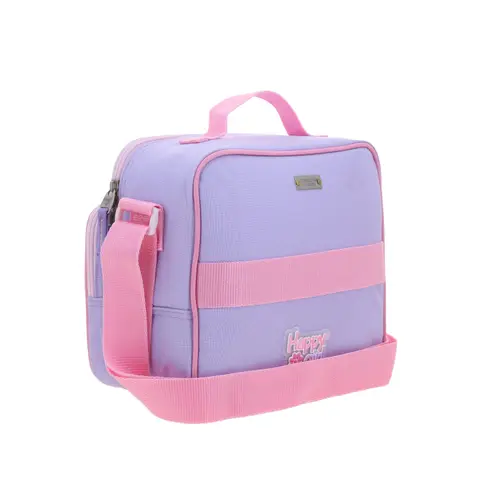 Lonchera Escolar Happy Girl Uva con Forro Térmico | Chenson 3