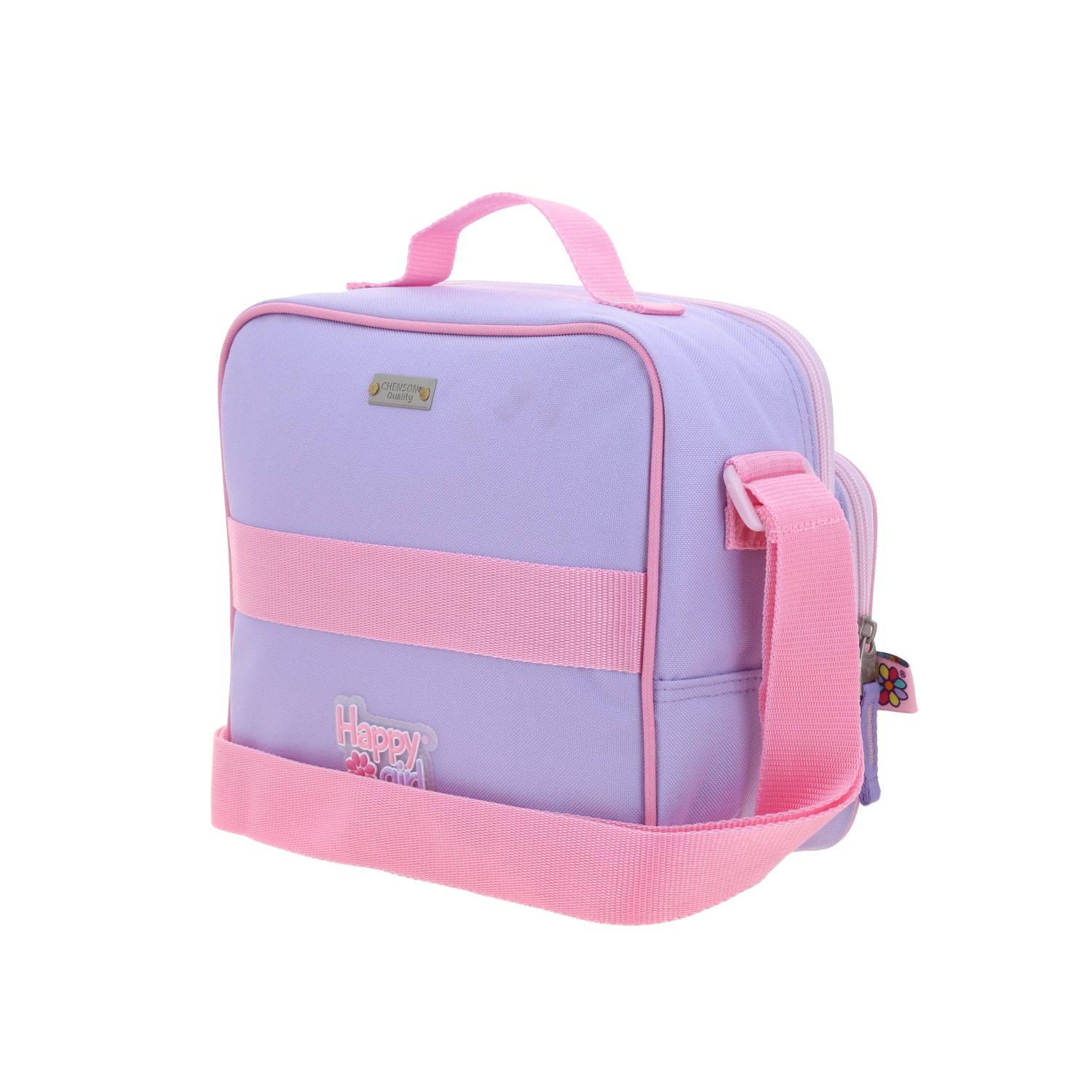 Lonchera Escolar Happy Girl Uva con Forro Térmico | Chenson 5