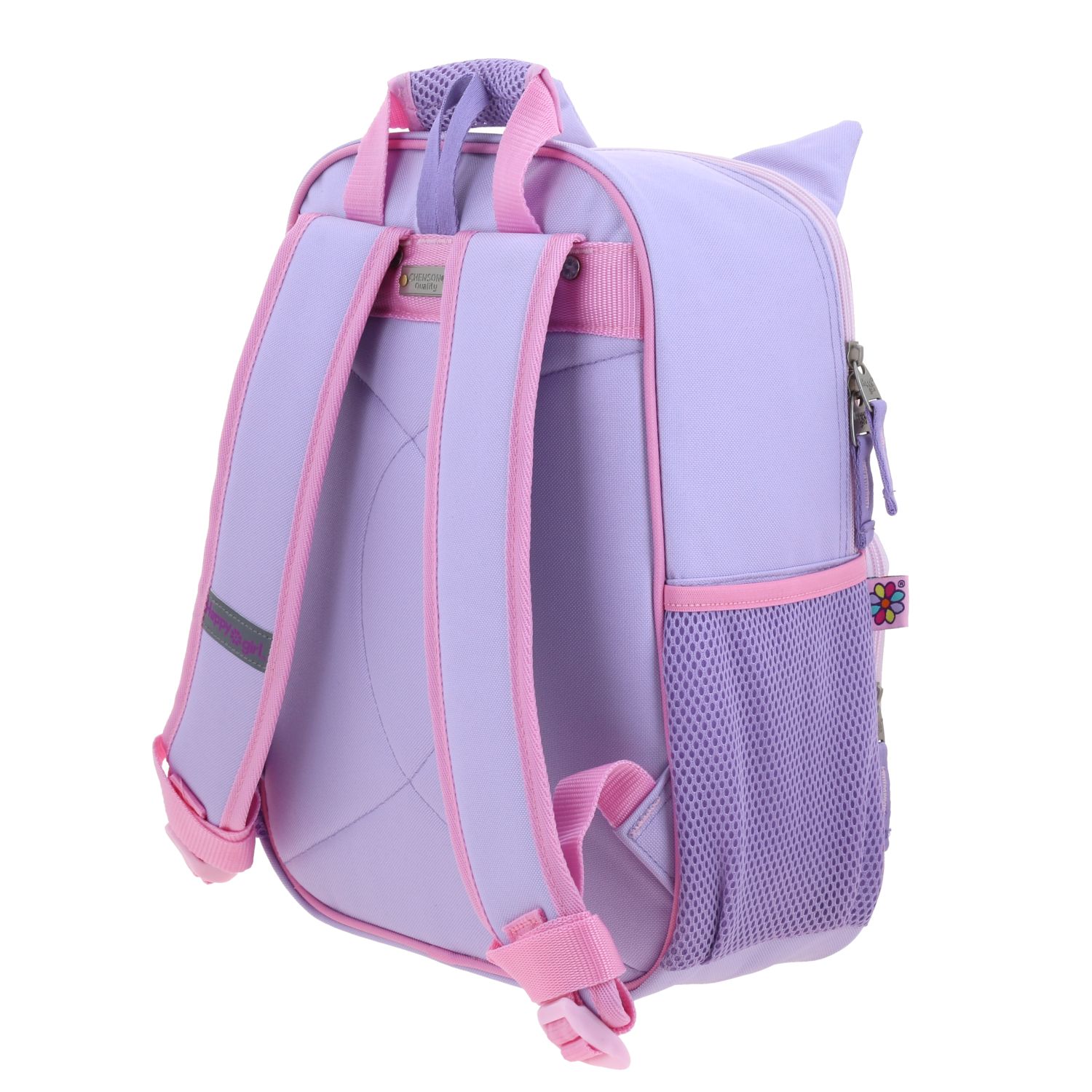 Mochila Escolar Happy Girl Uva | Backpack Niña Resistente 5