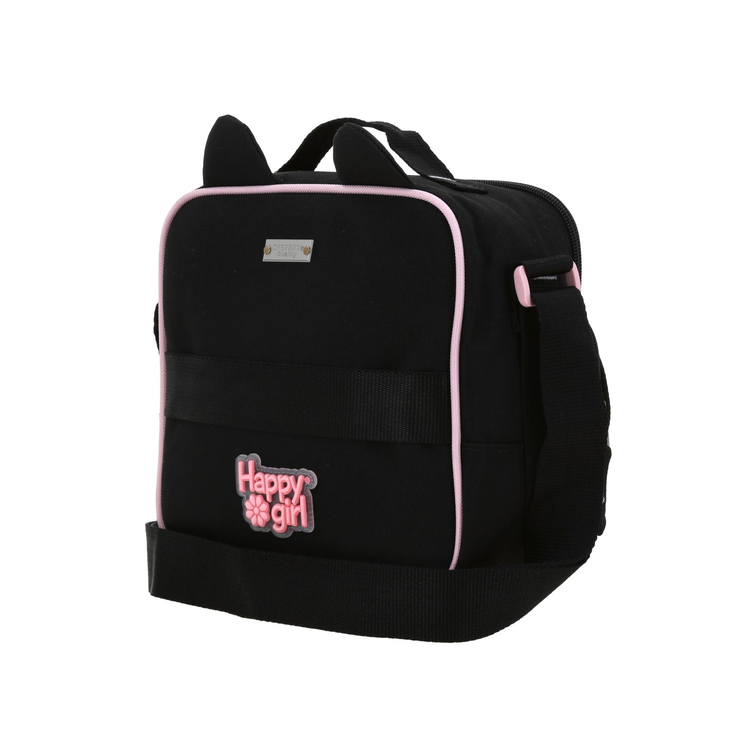 Lonchera Escolar Térmica Happy Girl Negro - Chenson HG70816 5