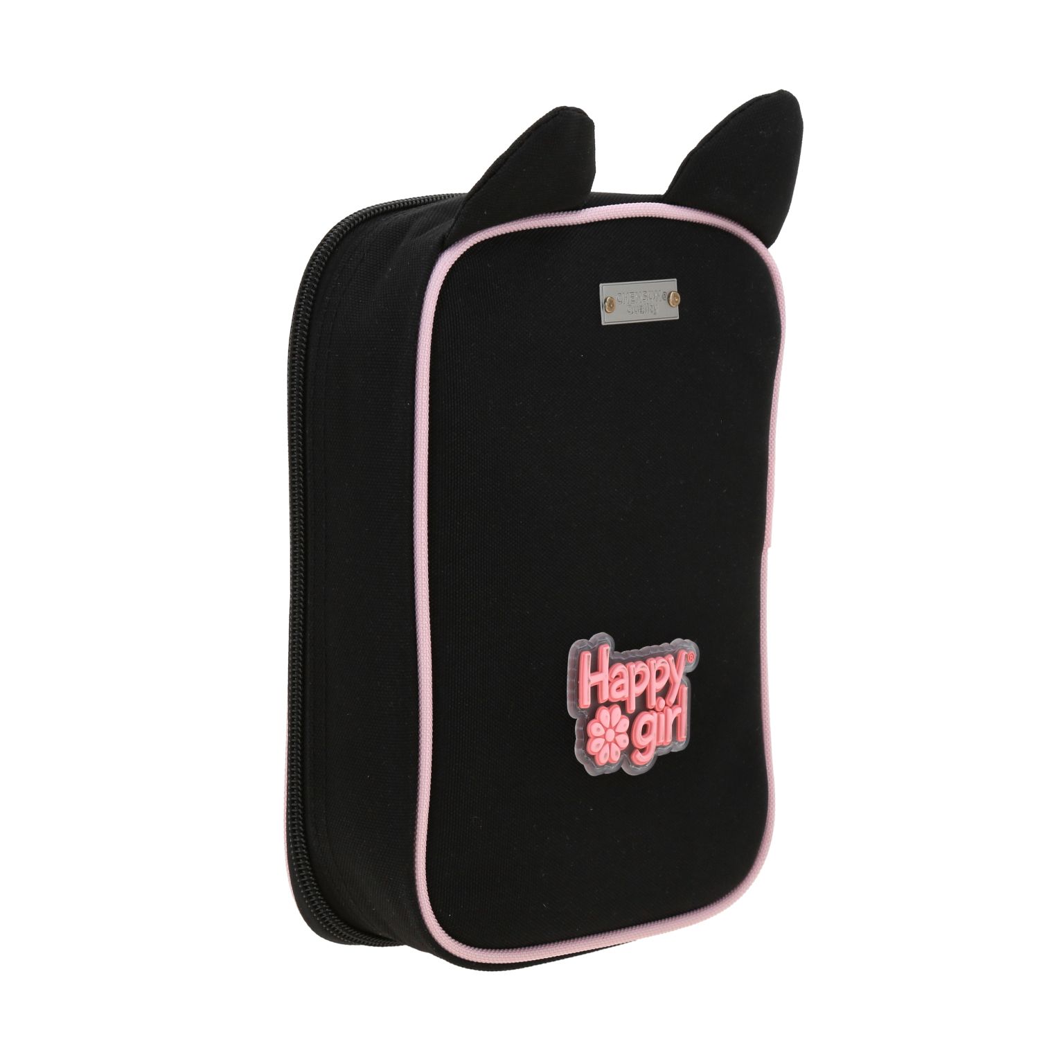 Lapicera Happy Girl Negro 22cm | Estuche Escolar Infantil Chenson 3