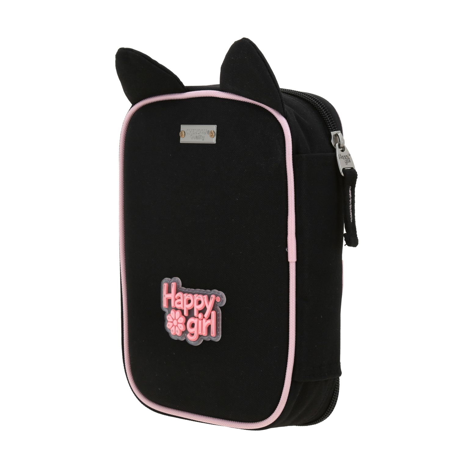 Lapicera Happy Girl Negro 22cm | Estuche Escolar Infantil Chenson 5