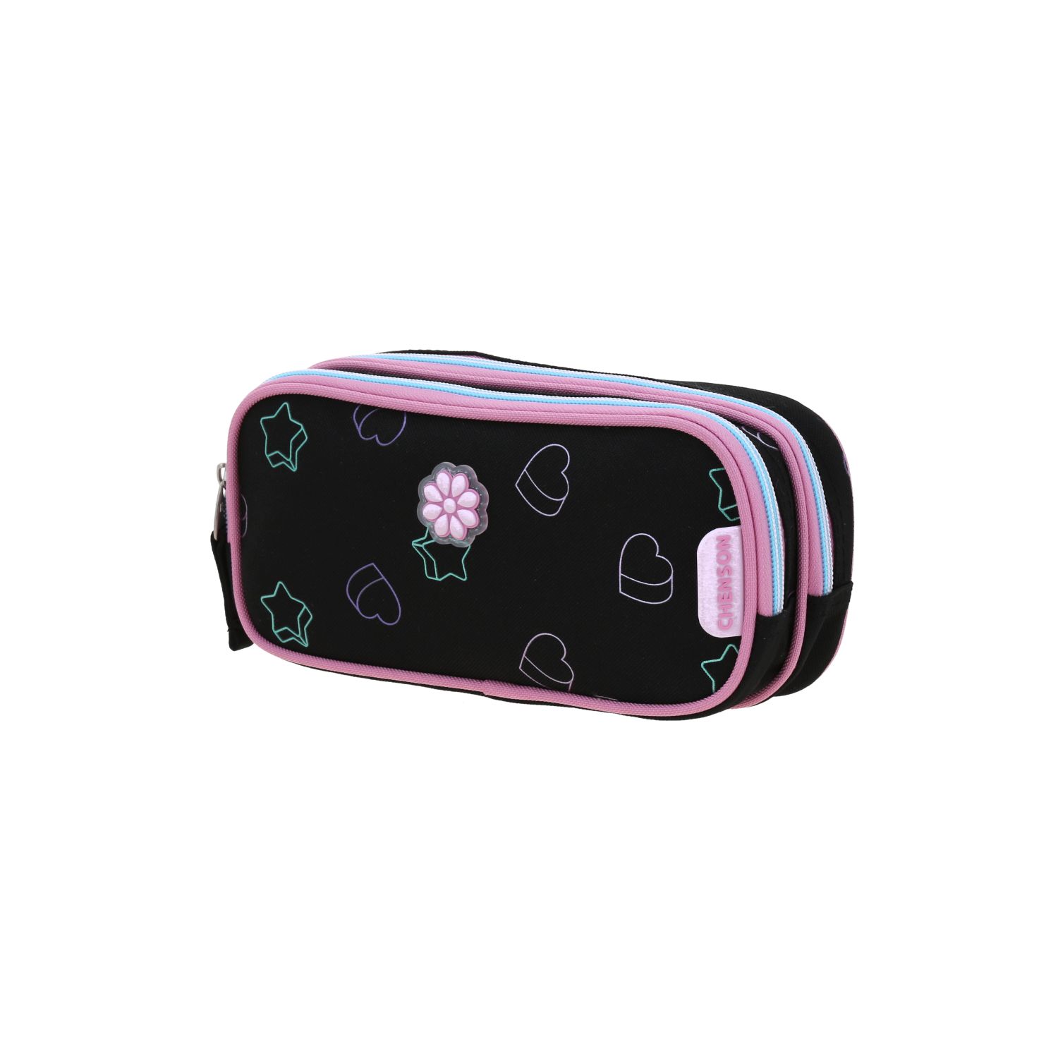 Lapicera Happy Girl Negro Escolar Infantil Chenson 2