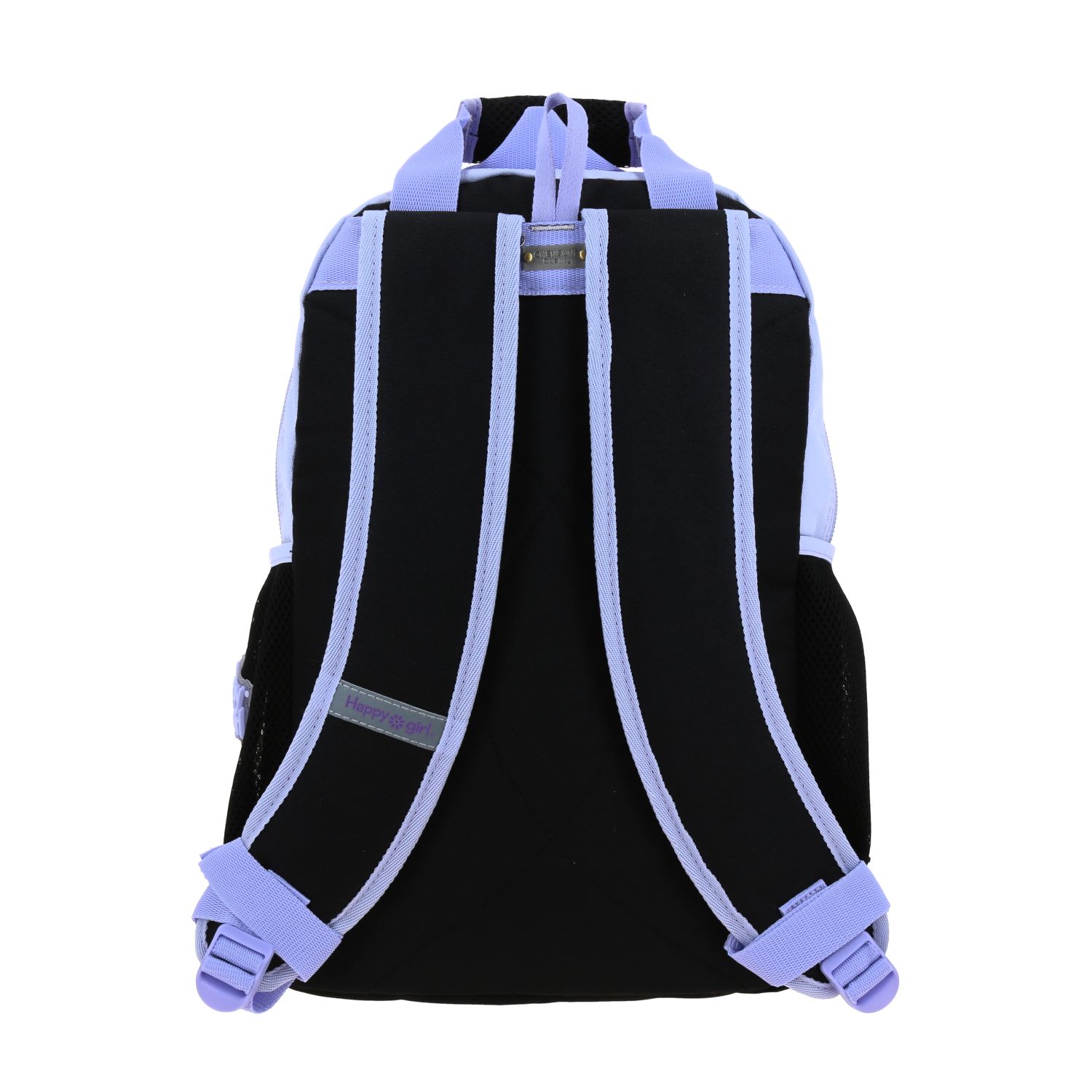 Mochila Escolar Happy Girl Negro - Resistente y Segura para Niña 4