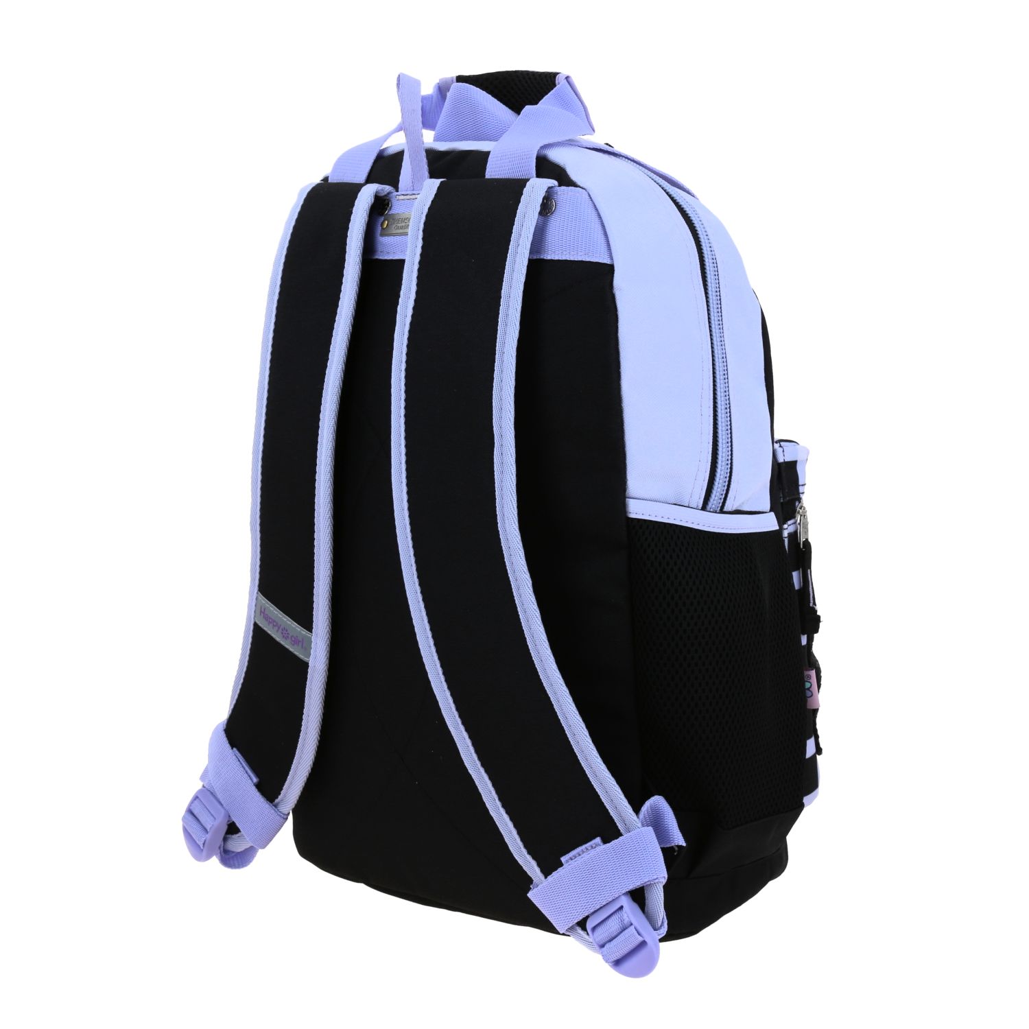 Mochila Escolar Happy Girl Negro - Resistente y Segura para Niña 5