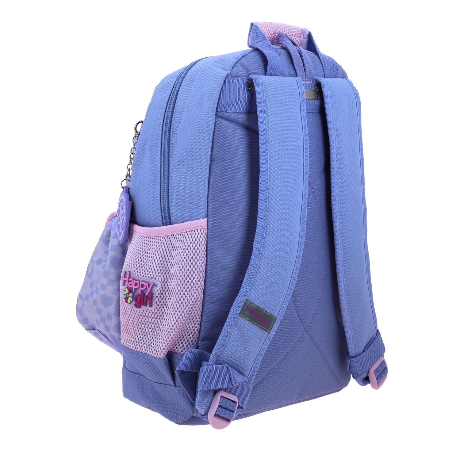 Mochila Escolar Happy Girl Uva | Backpack Resistente Niña 3