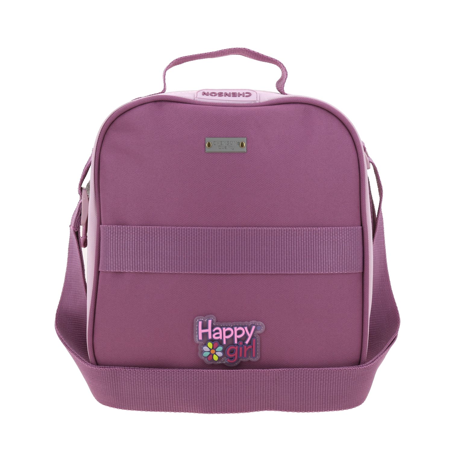 Lonchera Escolar Rosa Happy Girl Térmica para Niña 4