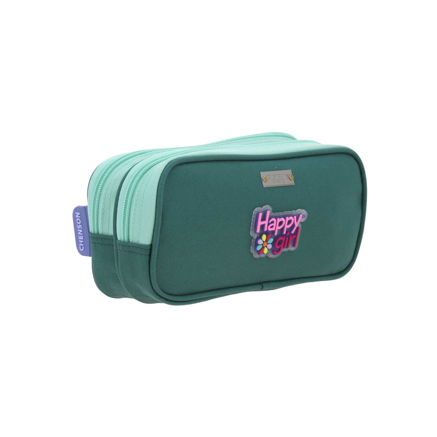 Lapicera Happy Girl Verde - Estuche Escolar Infantil Duradero 3