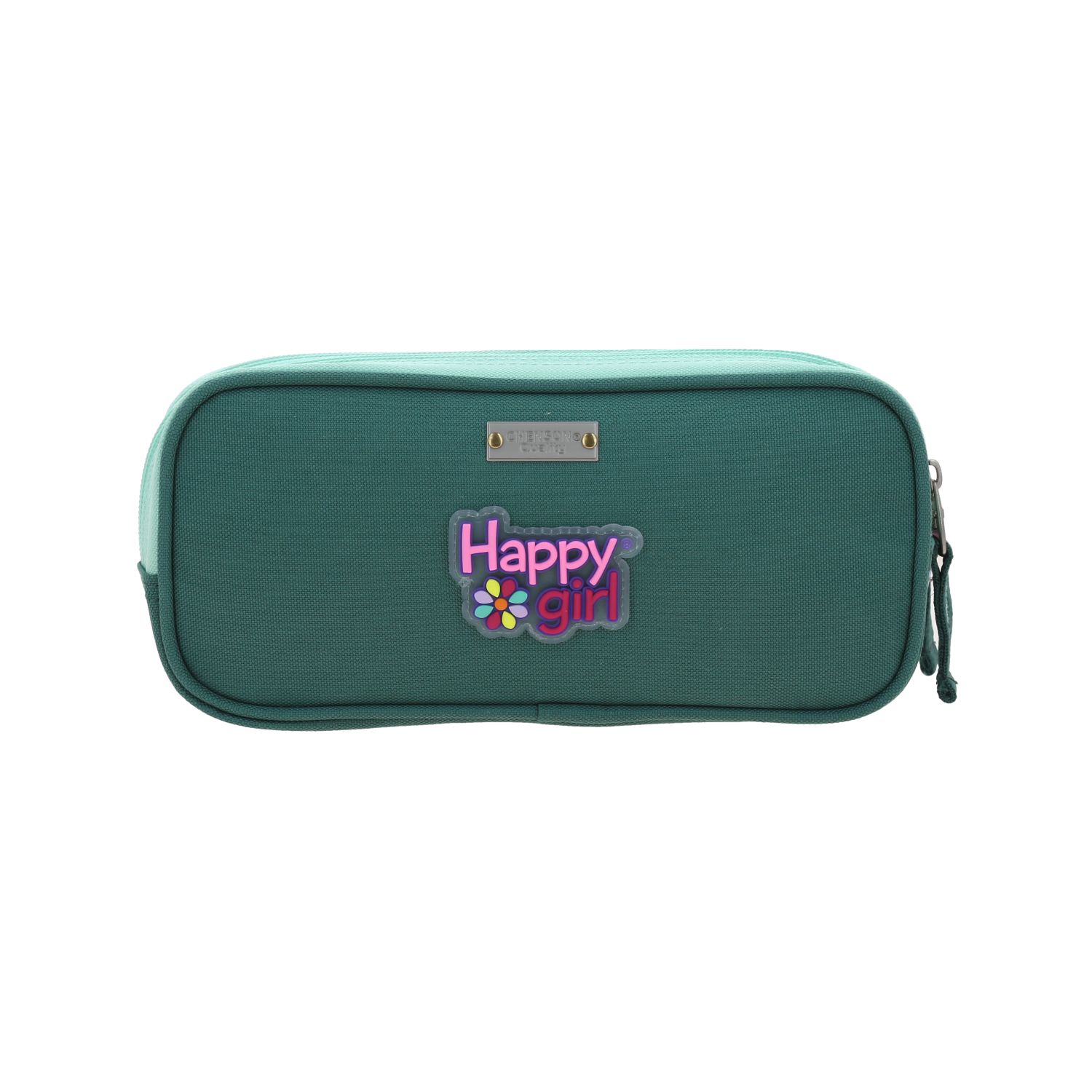 Lapicera Happy Girl Verde - Estuche Escolar Infantil Duradero 4