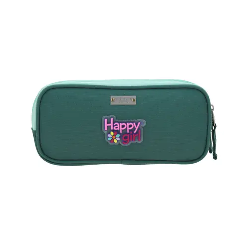 Lapicera Happy Girl Verde - Estuche Escolar Infantil Duradero 4