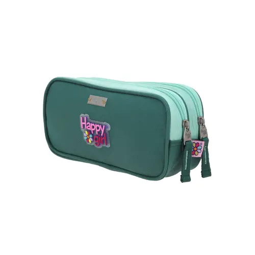 Lapicera Happy Girl Verde - Estuche Escolar Infantil Duradero 5