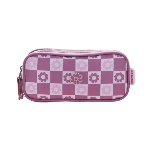 Lapicera Happy Girl Rosa | Estuche Escolar Infantil Chenson
