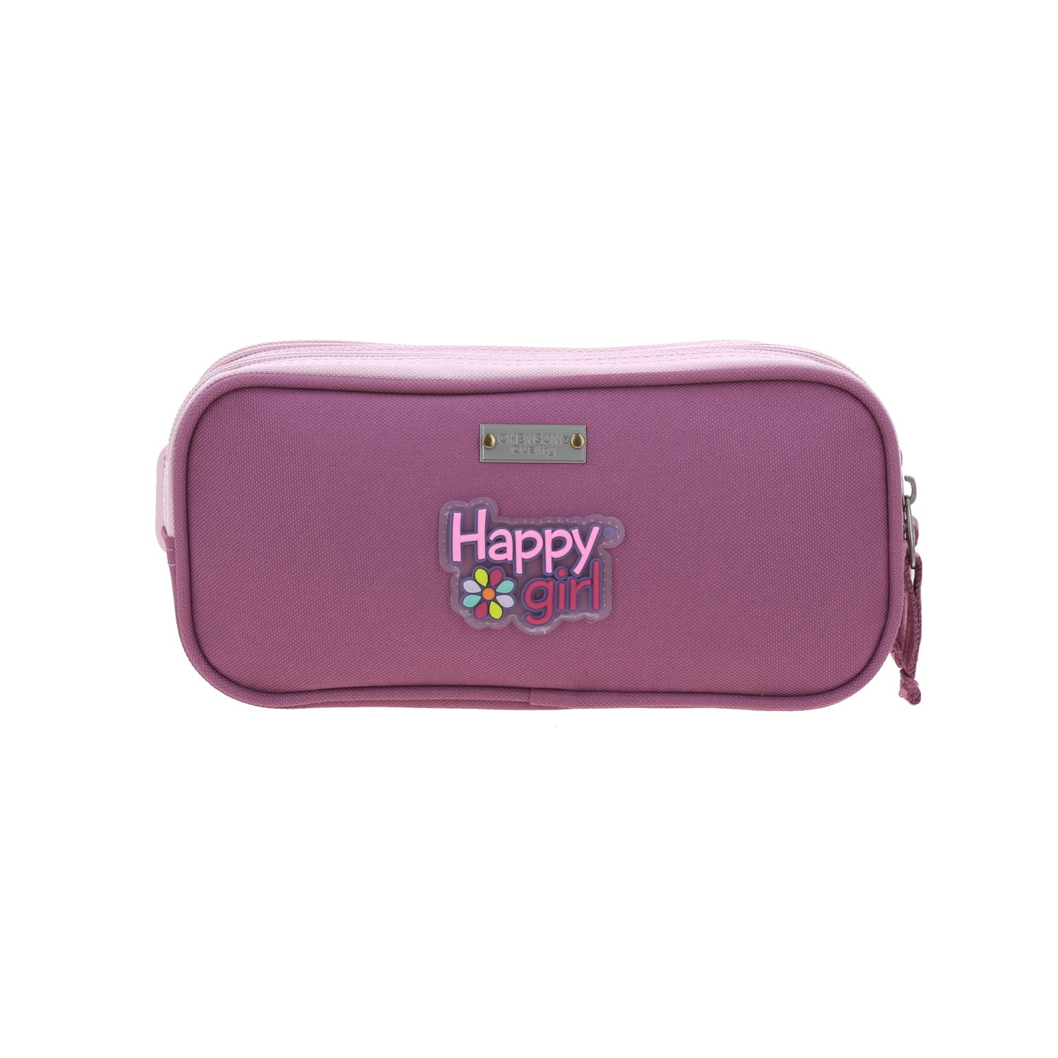 Lapicera Happy Girl Rosa | Estuche Escolar Infantil Chenson 4
