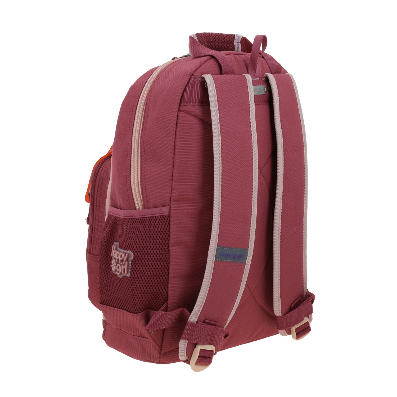 Mochila Escolar Happy Girl Rosa | Backpack Infantil Chenson 3