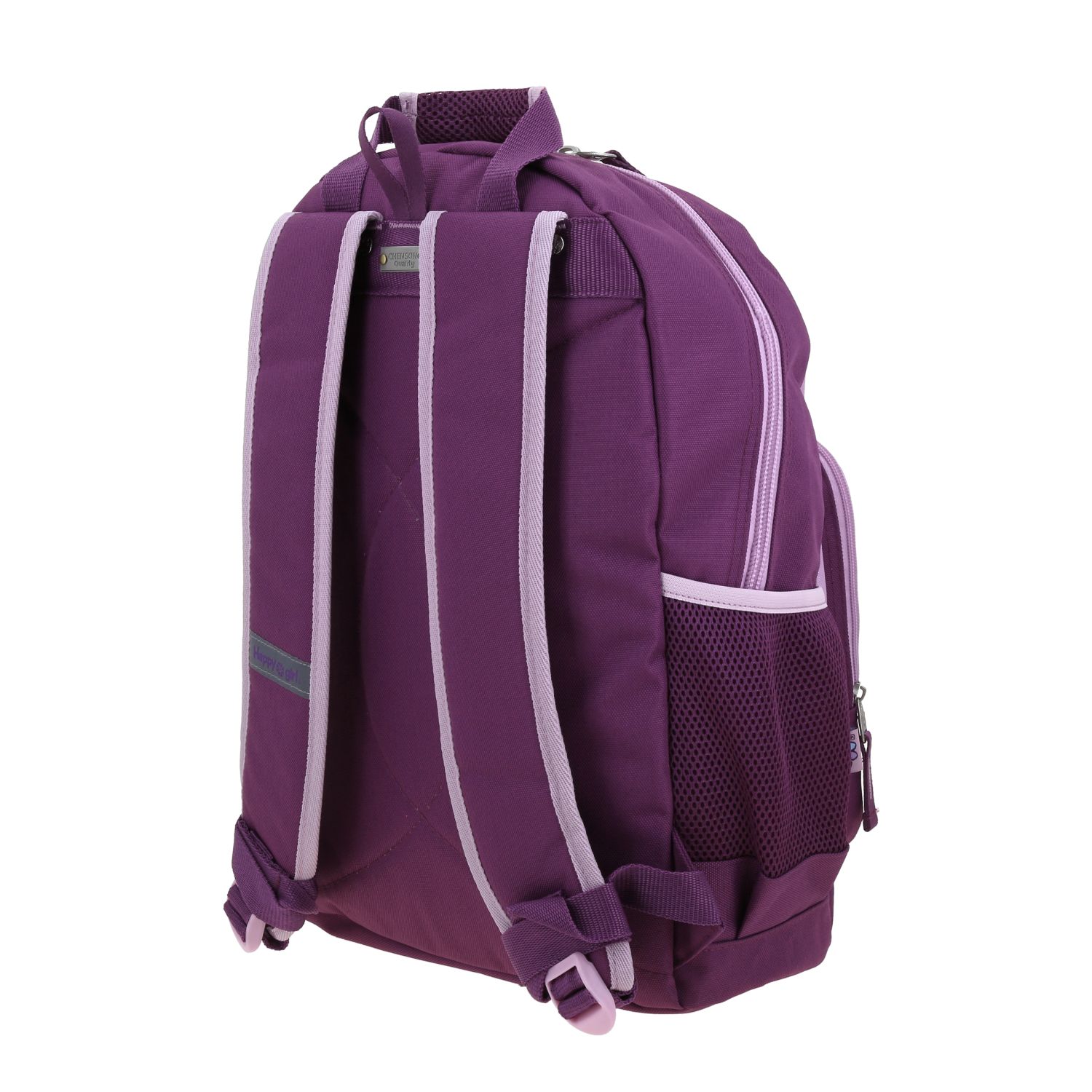 Mochila Escolar Happy Girl Uva | Resistente para Niña 5