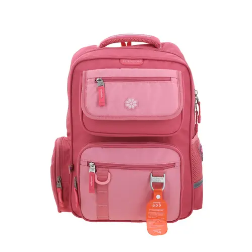 Mochila Escolar Happy Girl Rosa para Niña | Chenson 1