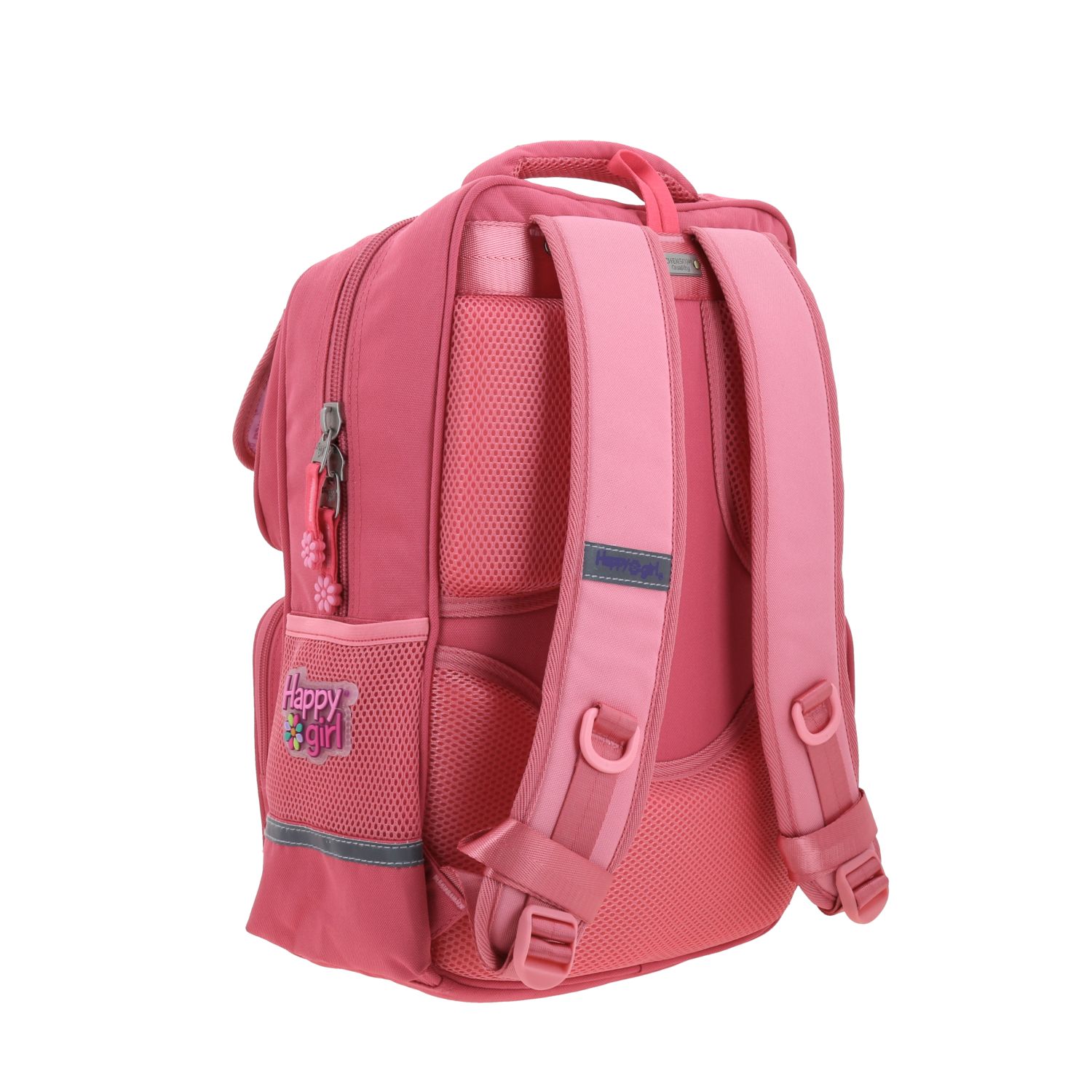 Mochila Escolar Happy Girl Rosa para Niña | Chenson 3