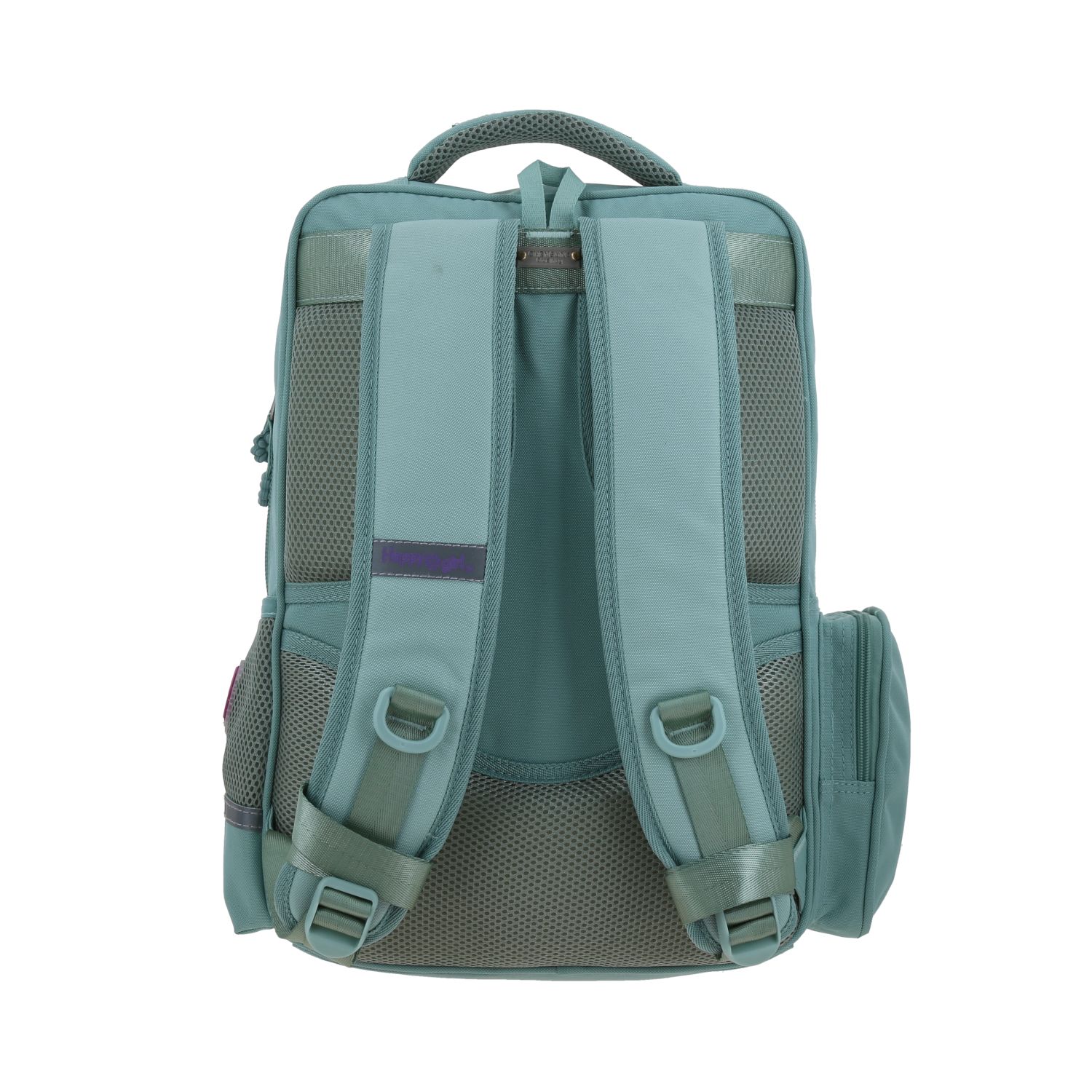 Mochila Escolar Happy Girl Turquesa para Niña | Resistente 4