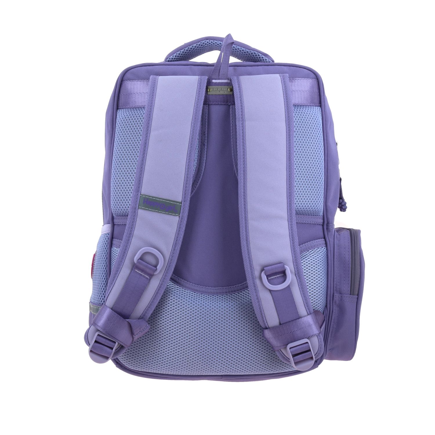 Mochila Escolar Happy Girl Violeta | Resistente para Niña 4