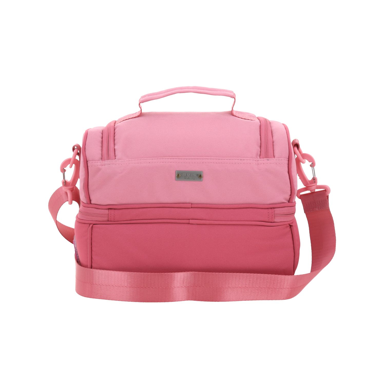 Lonchera Térmica Happy Girl Rosa 25cm Escolar Niña 4