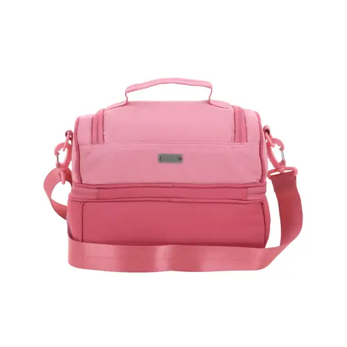 Lonchera Térmica Happy Girl Rosa 25cm Escolar Niña 4