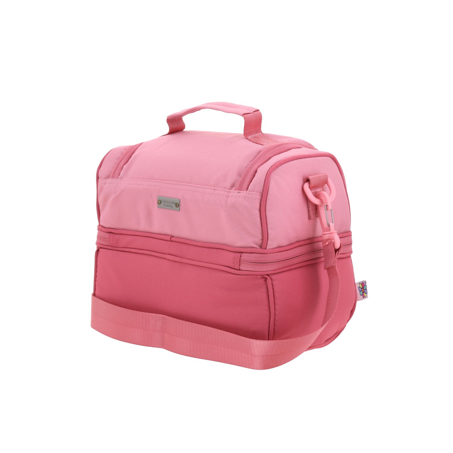 Lonchera Térmica Happy Girl Rosa 25cm Escolar Niña 5