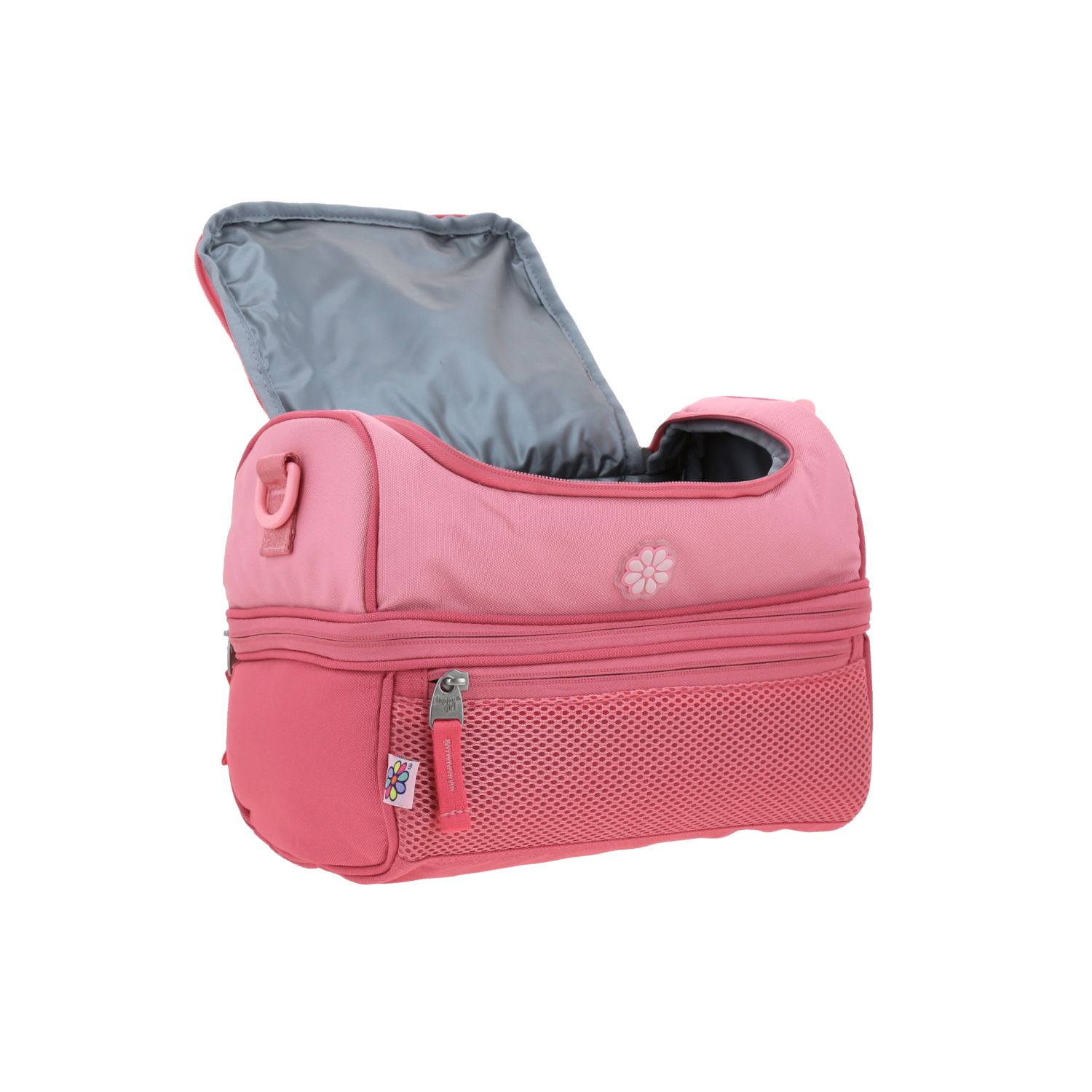 Lonchera Térmica Happy Girl Rosa 25cm Escolar Niña - vista 2