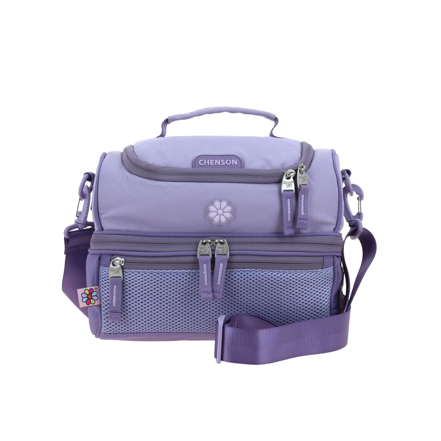 Kit Escolar Happy Girl by Chenson (Mochila + Mochila) Violeta Infantil 2