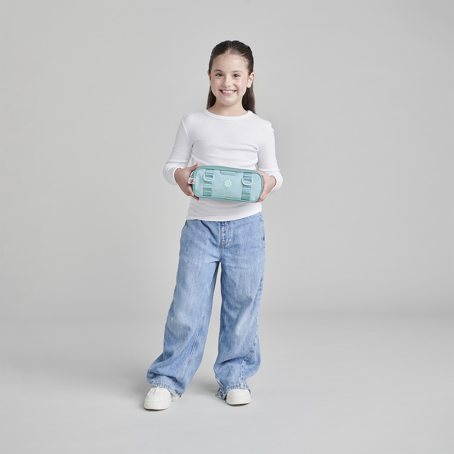 Lapicera Happy Girl Turquesa Escolar Infantil Chenson - vista 2