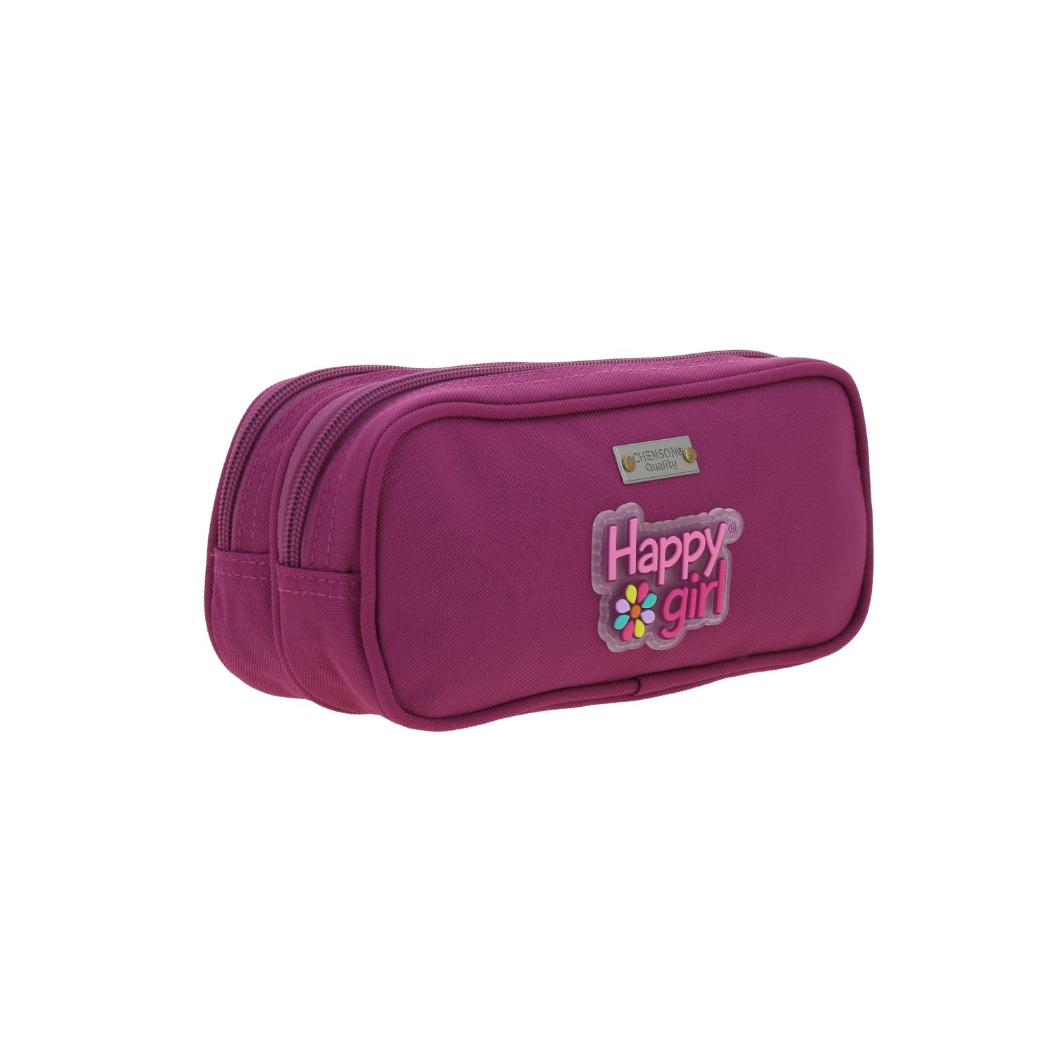 Lapicera Happy Girl Uva | Estuche Escolar Infantil Resistente 3