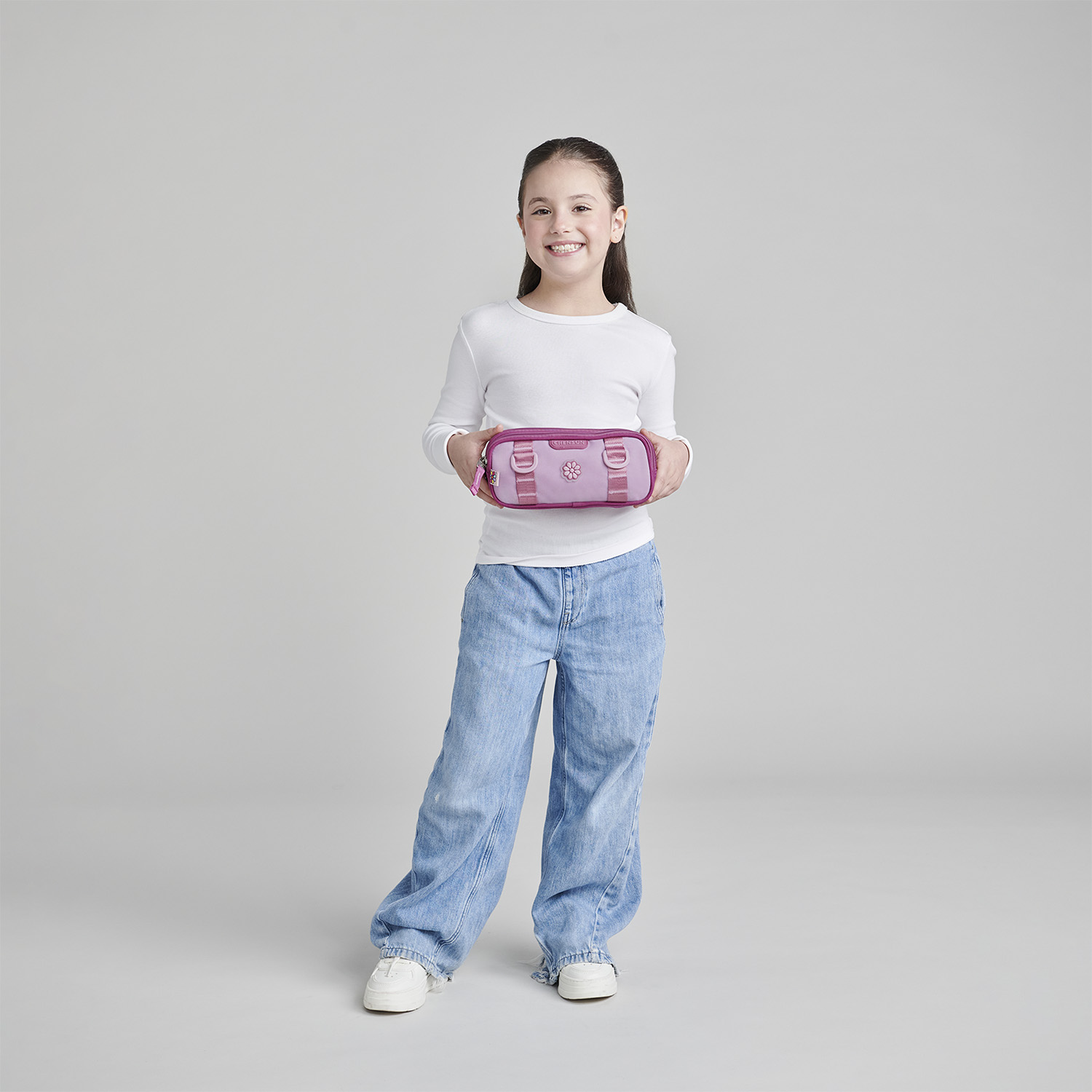 Lapicera Happy Girl Uva | Estuche Escolar Infantil Resistente - vista 2