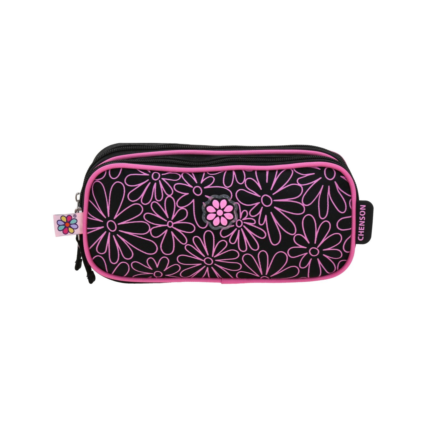 Kit Escolar Happy Girl by Chenson (Mochila + Mochila) Negro Infantil 4