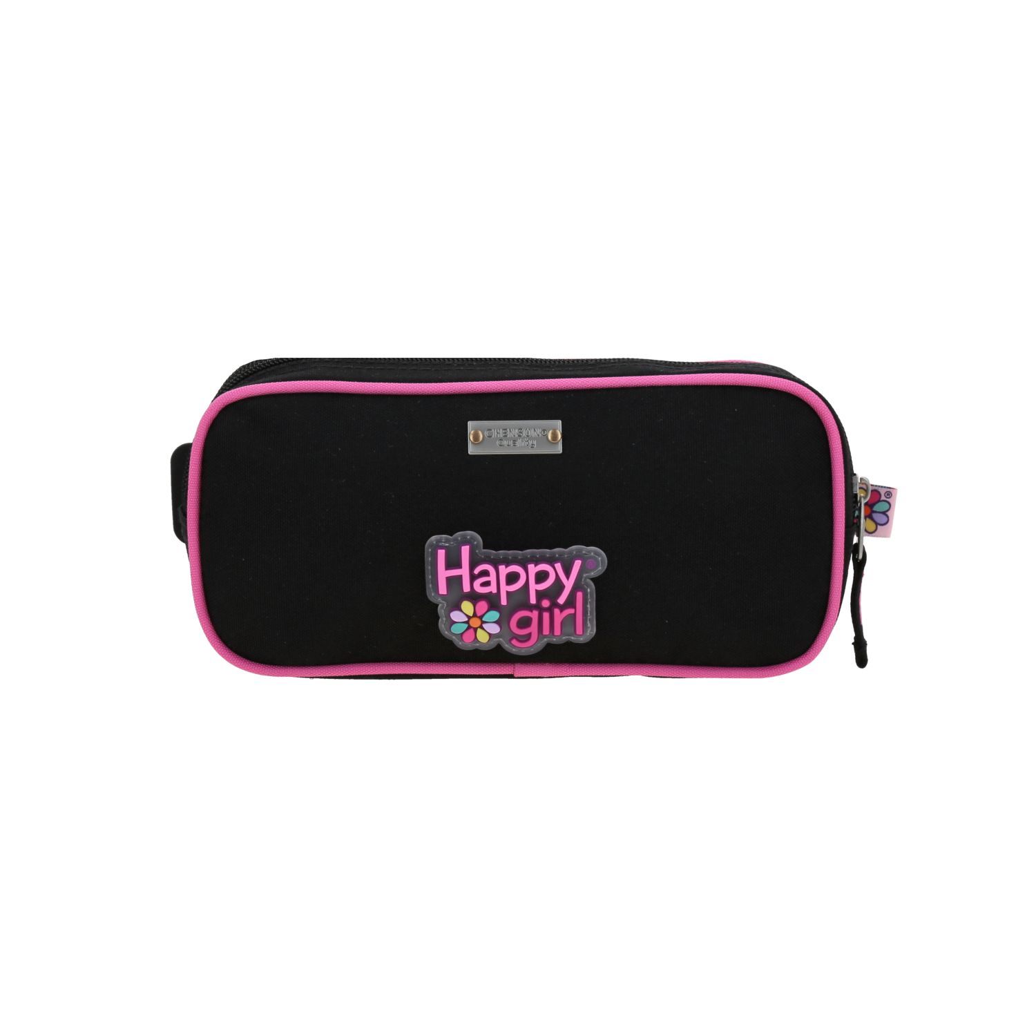 Lapicera Happy Girl Negro 23cm - Estuche Escolar Infantil 4