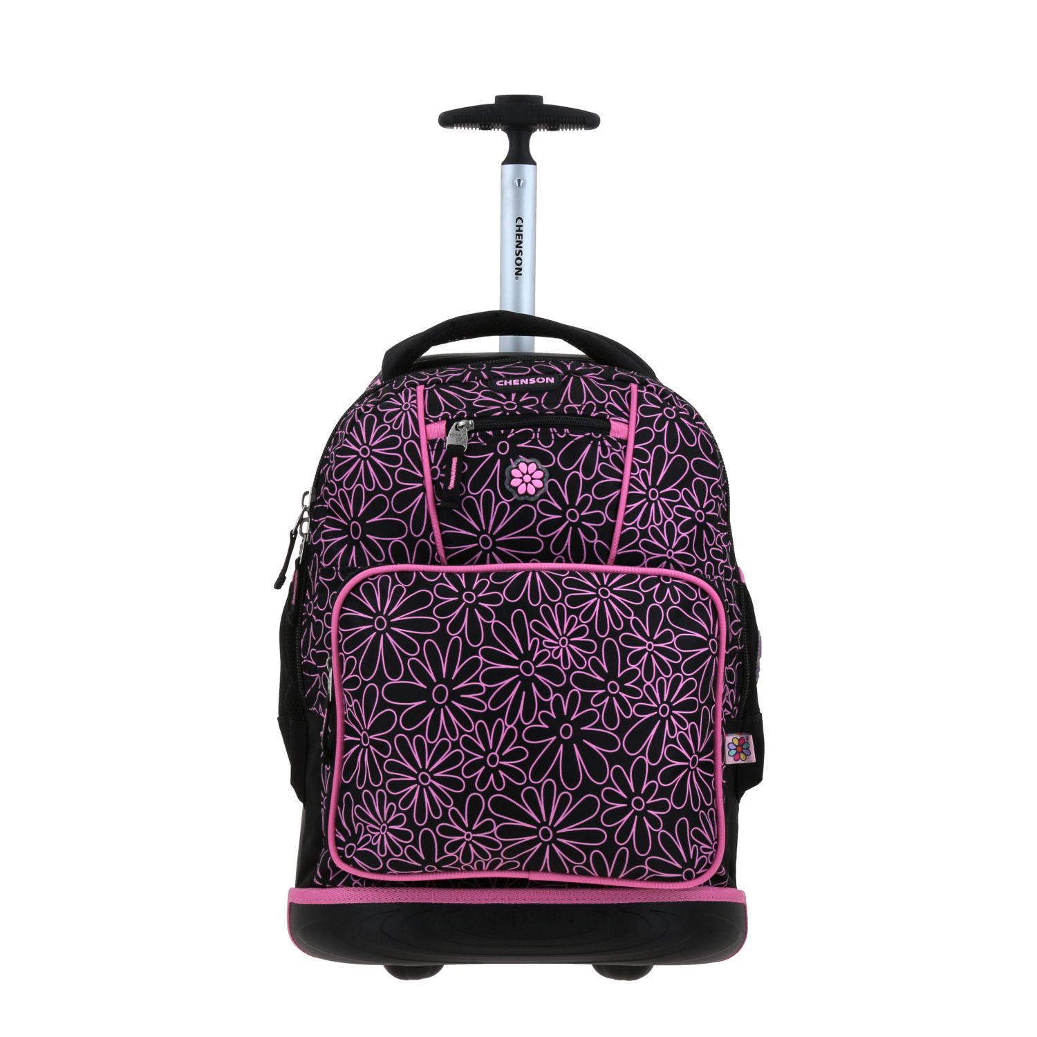 Kit Escolar Happy Girl by Chenson (Mochila + Mochila) Negro Infantil 2