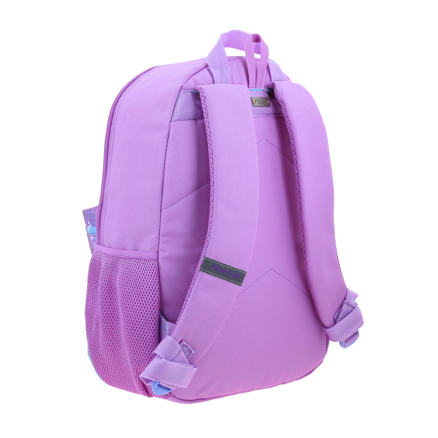 Mochila Escolar Happy Girl Multicolor Resistente Niña 4