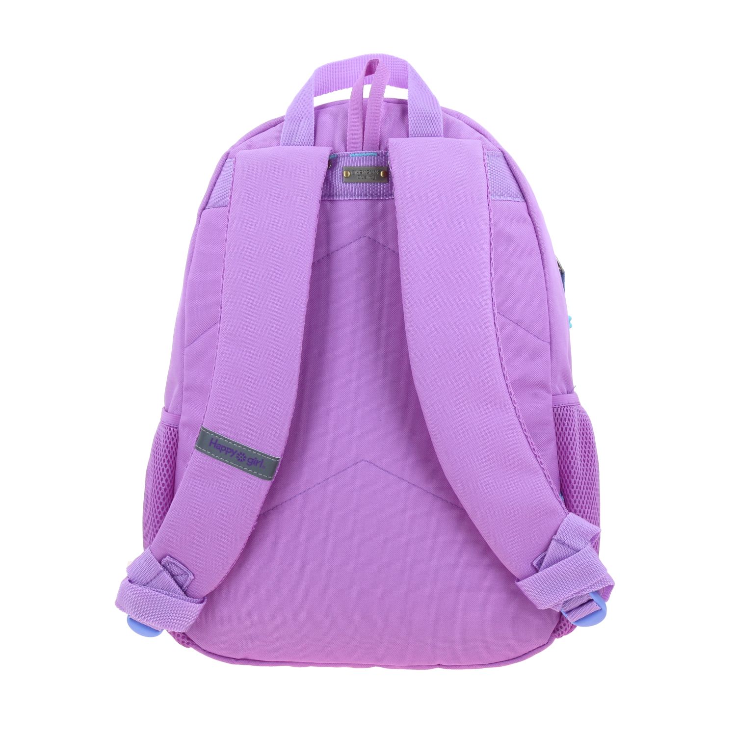 Mochila Escolar Happy Girl Multicolor Resistente Niña 5