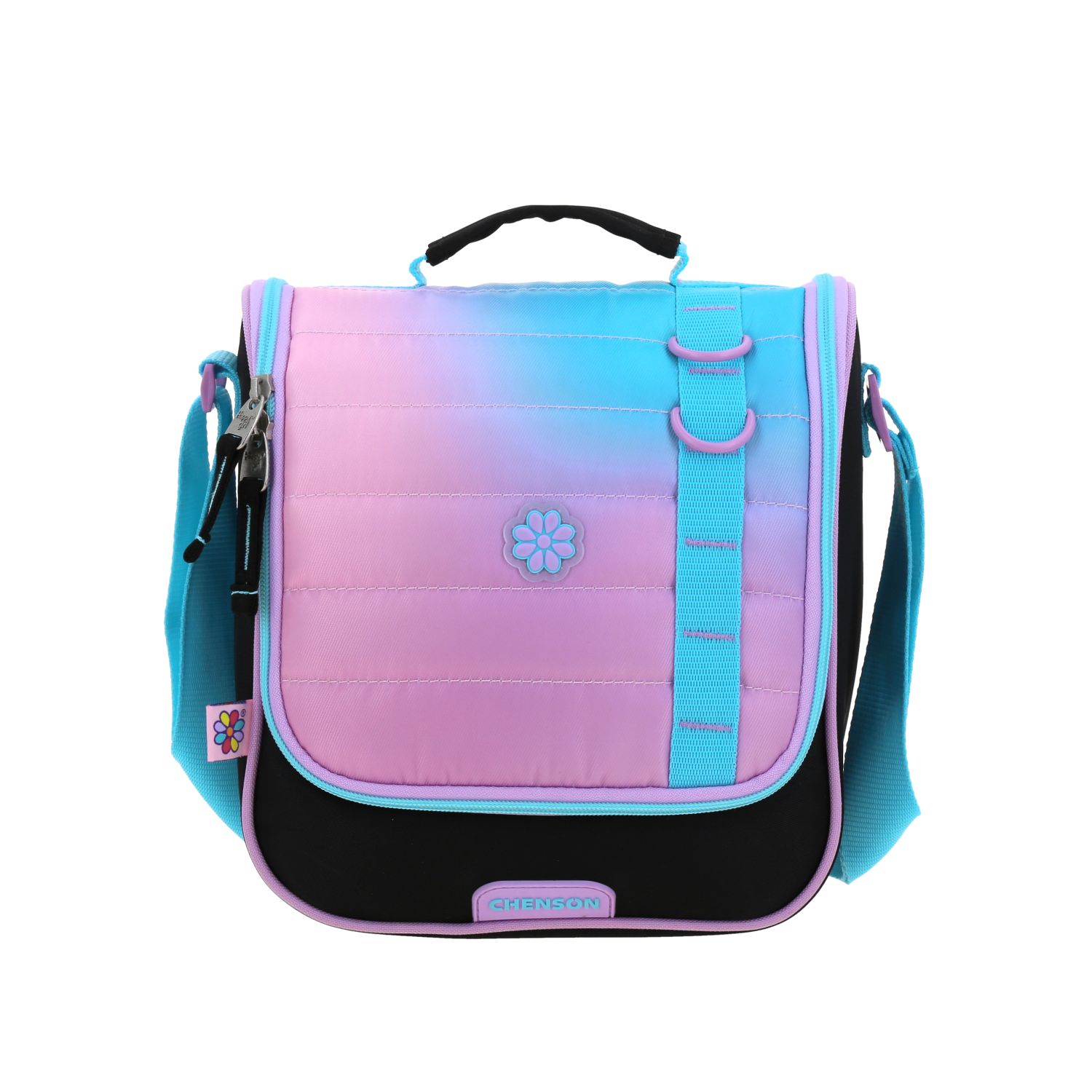 Kit Escolar Happy Girl by Chenson (Mochila + Mochila) Negro Infantil 4