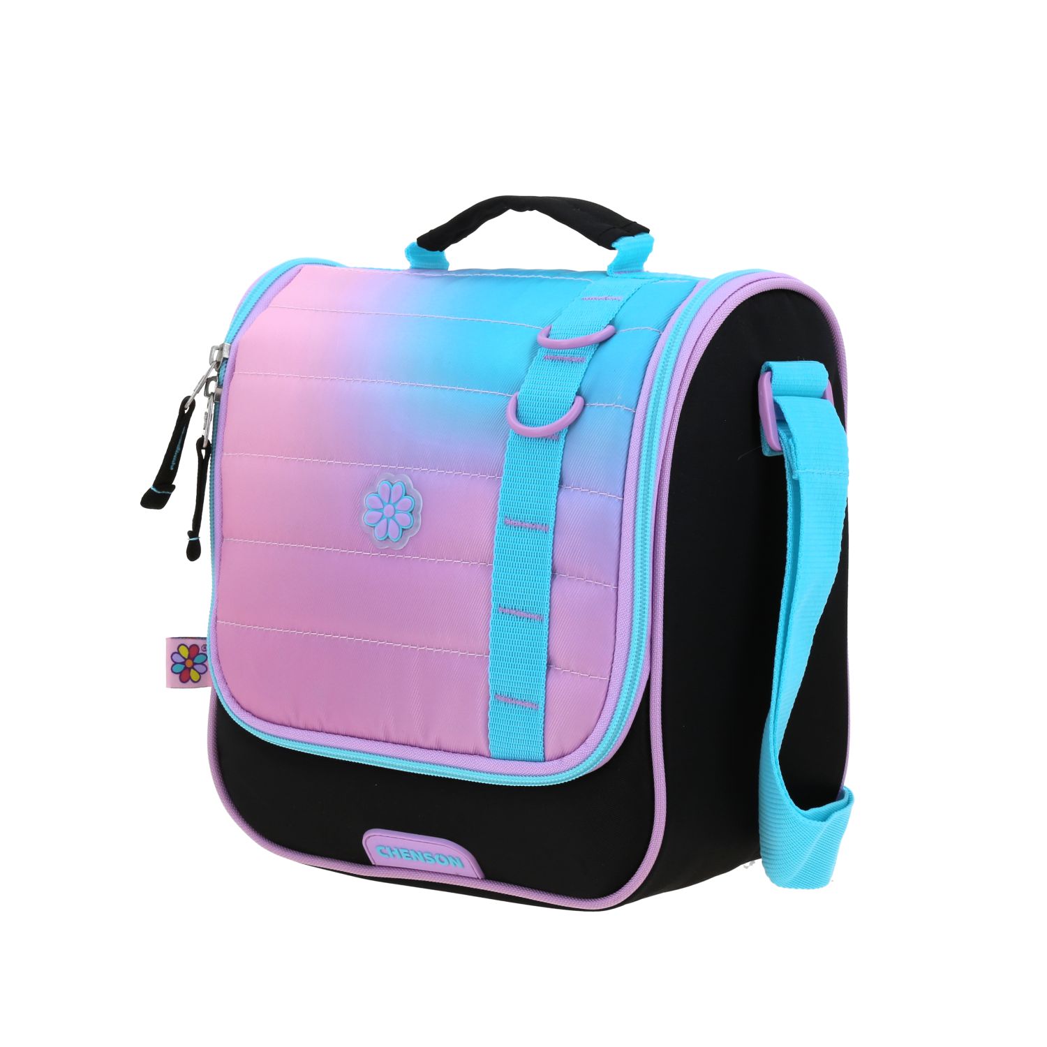 Kit Escolar Happy Girl by Chenson (Mochila + Mochila) Negro Infantil 5