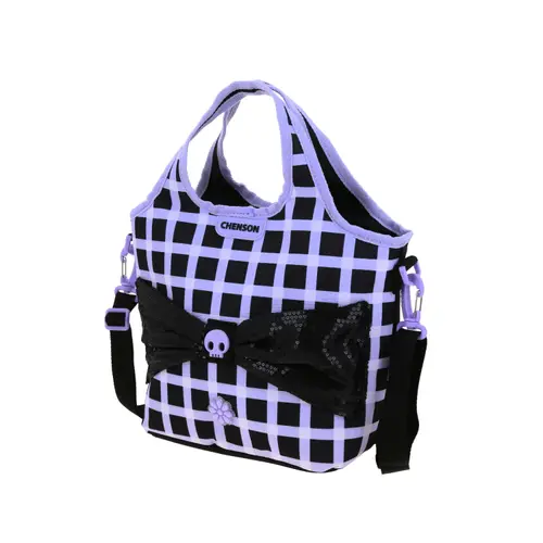 Kit Escolar Happy Girl by Chenson Mochila + Lonchera + Lapicera Negro Infantil 5