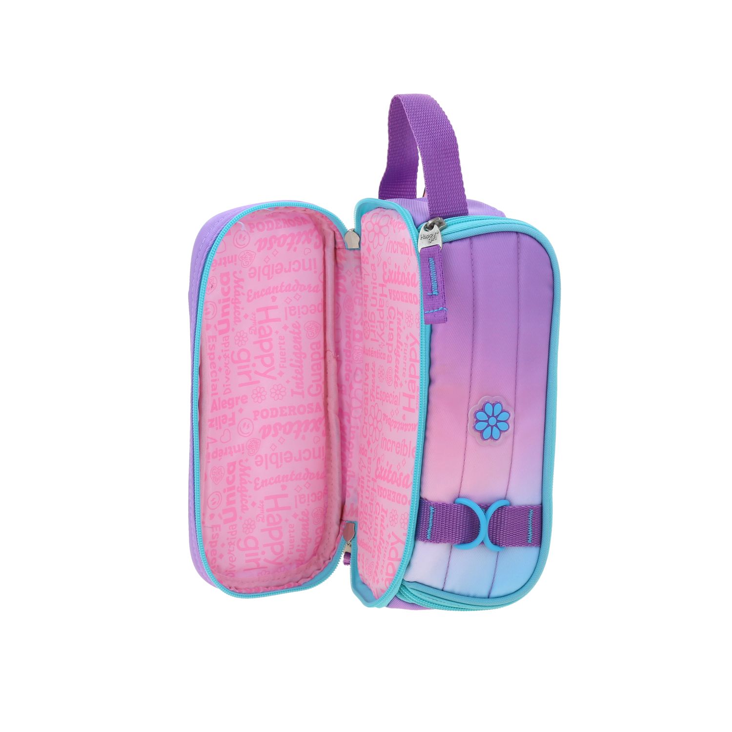 Lapicera Happy Girl Uva | Estuche Escolar Infantil Resistente - vista 2
