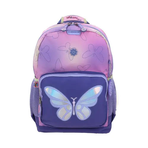 Mochila Escolar Happy Girl Uva | Backpack Infantil Resistente