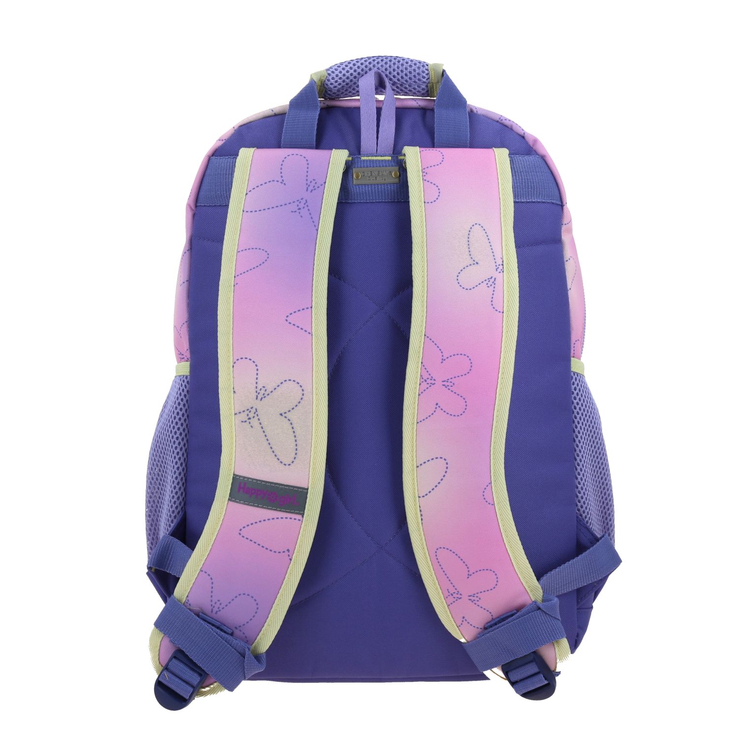 Mochila Escolar Happy Girl Uva | Backpack Infantil Resistente 4