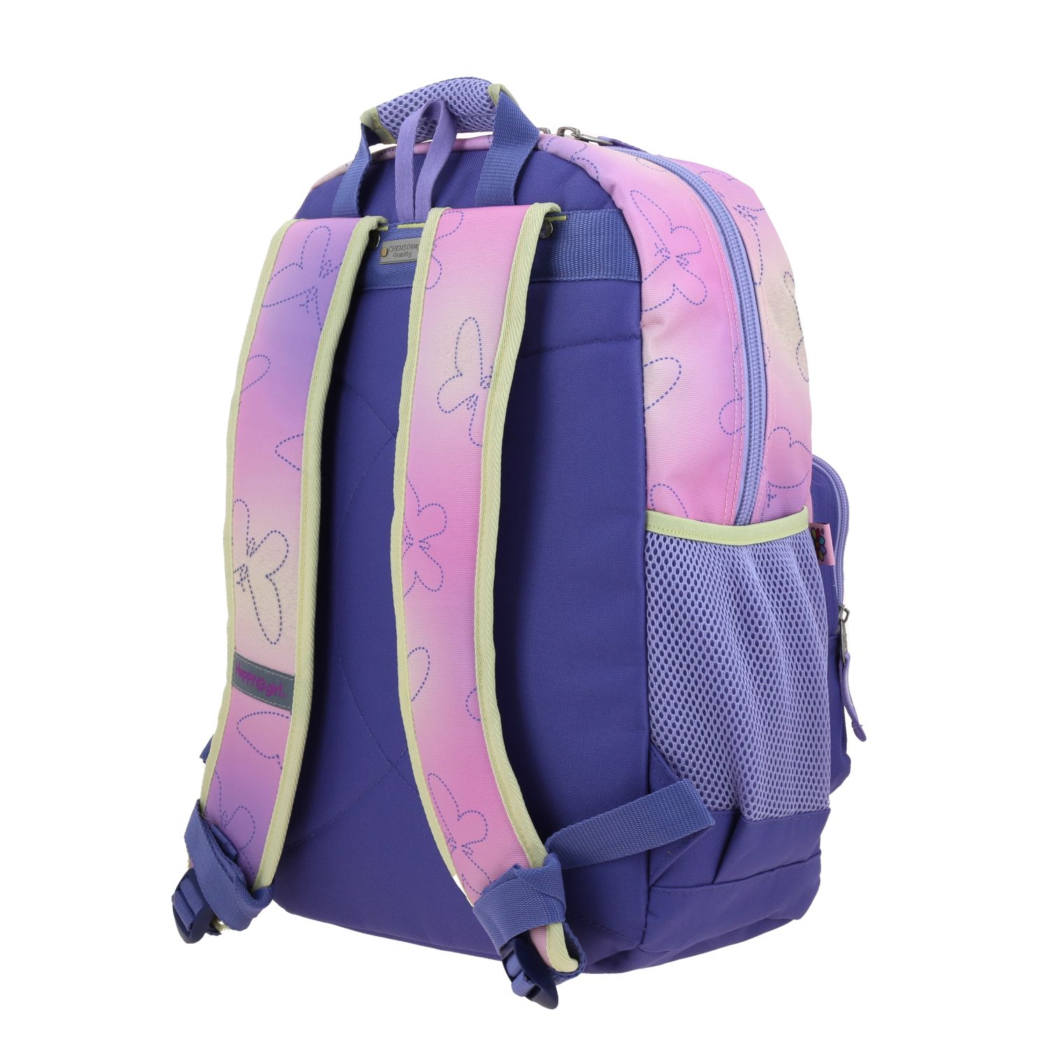 Mochila Escolar Happy Girl Uva | Backpack Infantil Resistente 5