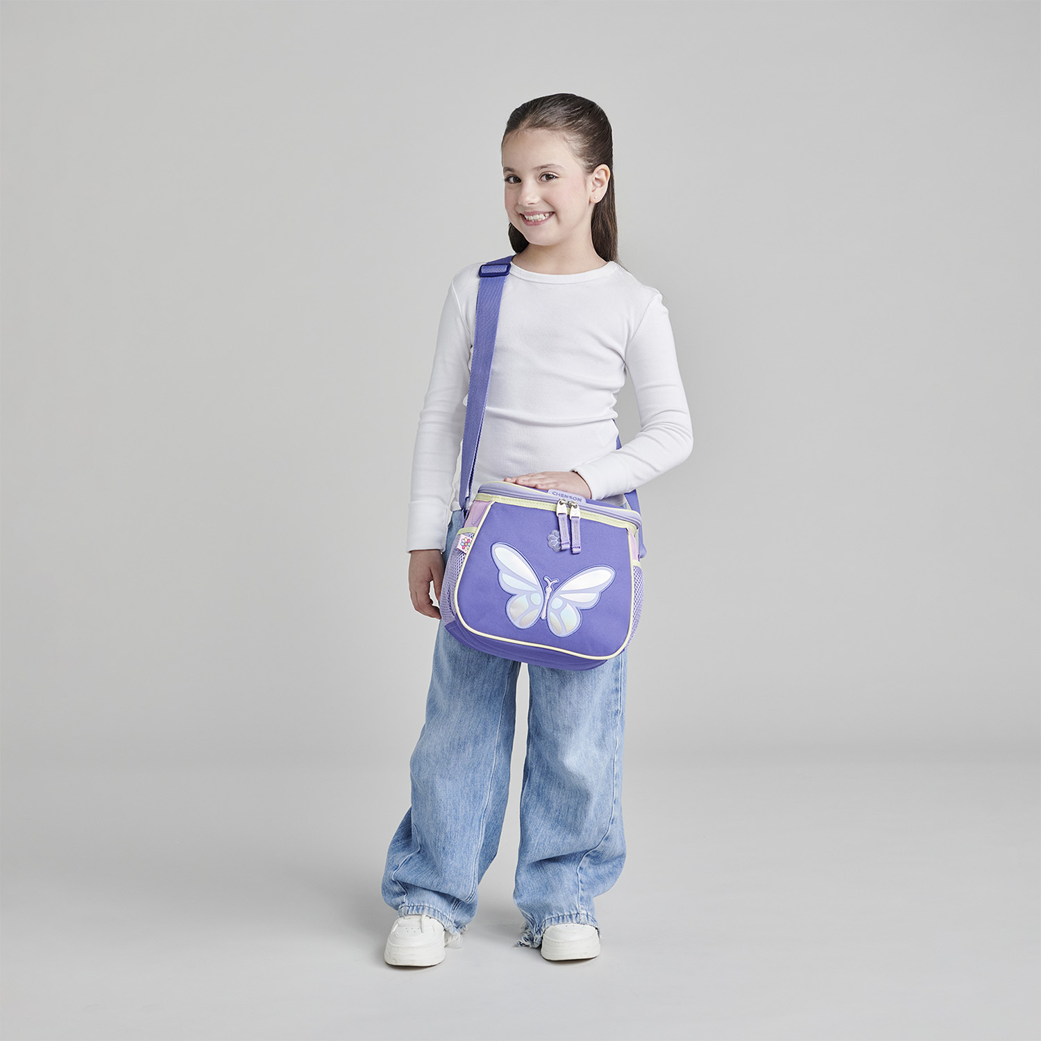 Lonchera Escolar Happy Girl Uva Térmica con Asa Ajustable - vista 2
