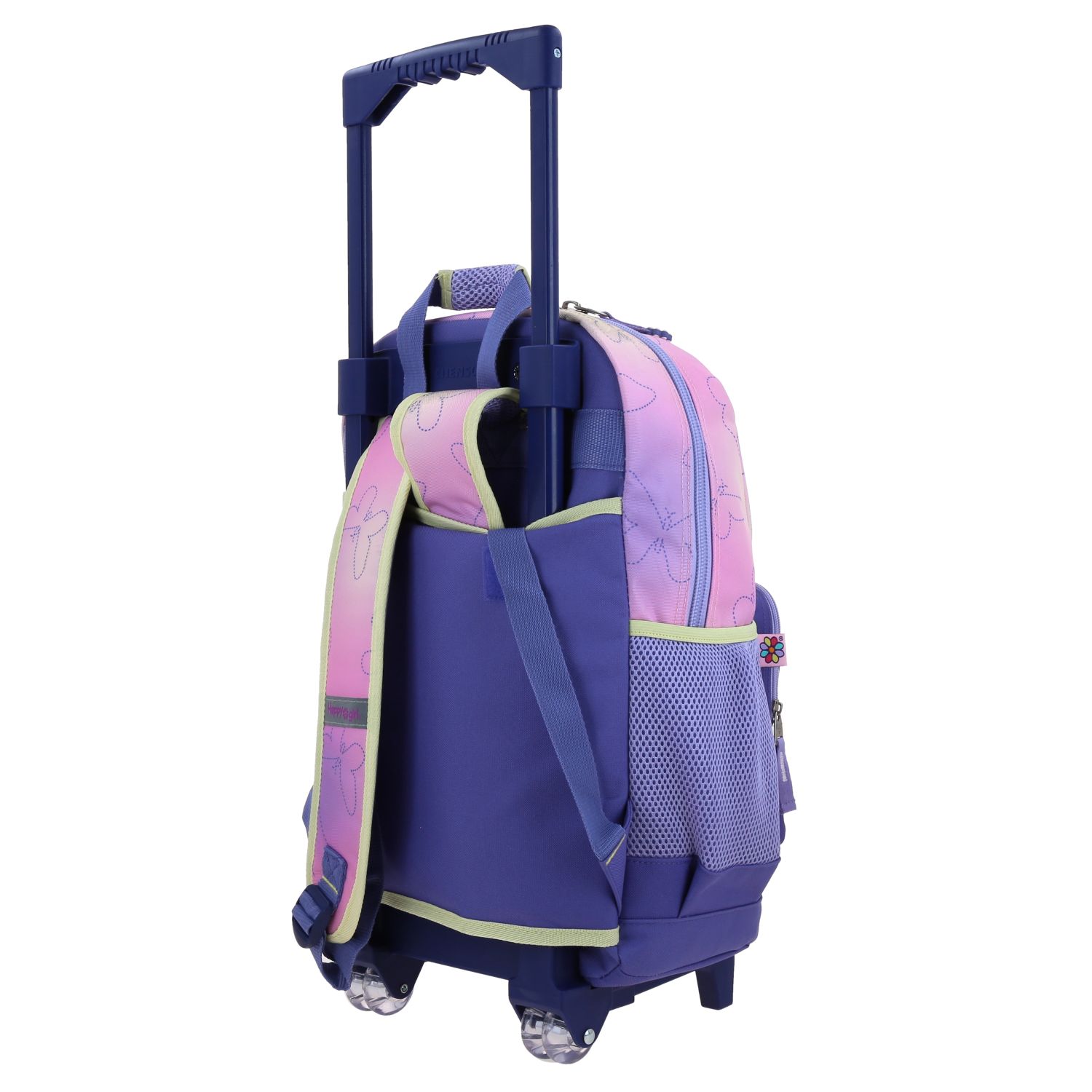 Mochila con Ruedas Happy Girl Uva - Escolar Infantil 5