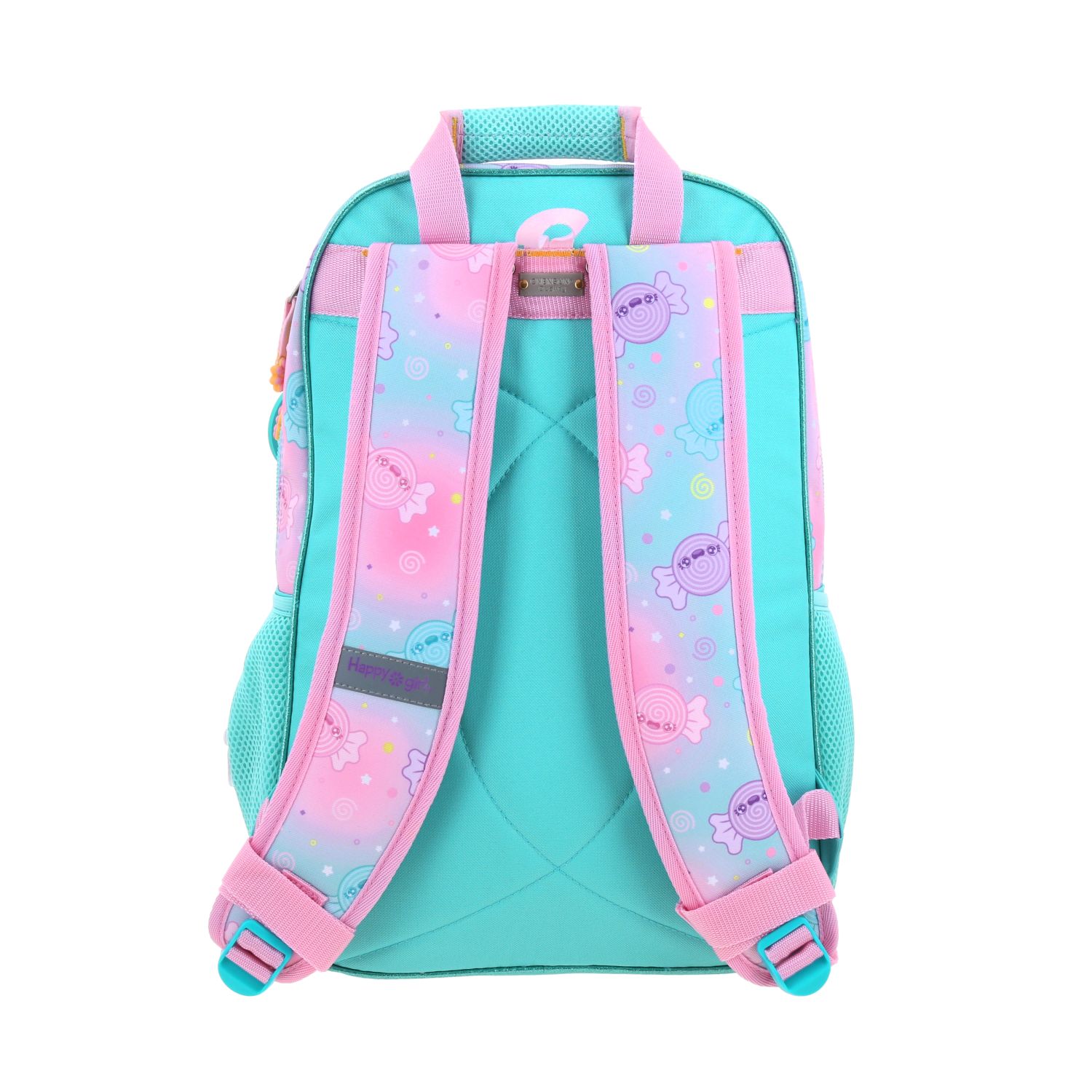 Mochila Escolar Happy Girl Turquesa | Chenson Resistente 4