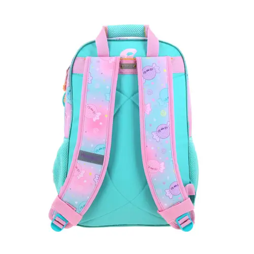Mochila Escolar Happy Girl Turquesa | Chenson Resistente 4
