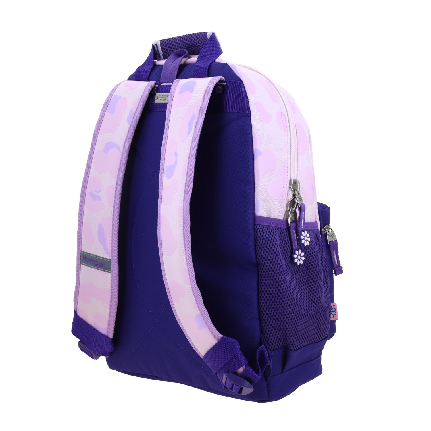 Mochila Escolar Happy Girl Uva 43cm - Resistente y Cómoda 5