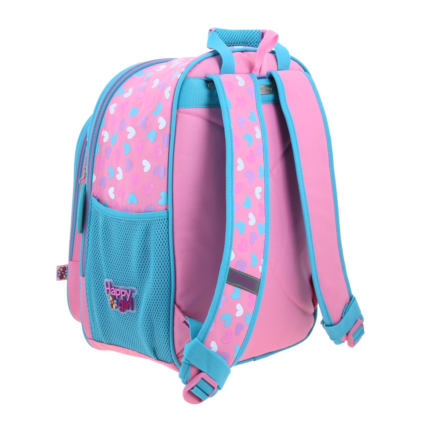 Mochila Escolar Happy Girl Rosa | Chenson Resistente 3